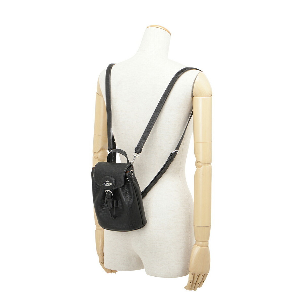 Coach Amelia Rucksack Black - Picture 6 of 9